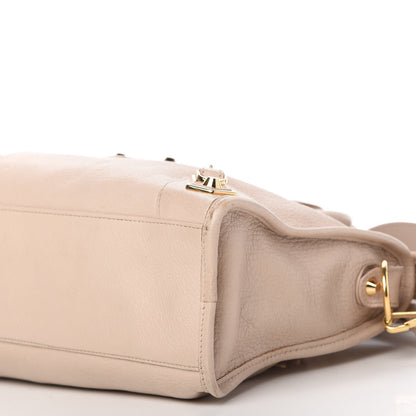 Balenciaga Chevre Gold Metallic Edge Hardware S City Beige Praline 7 of 10
