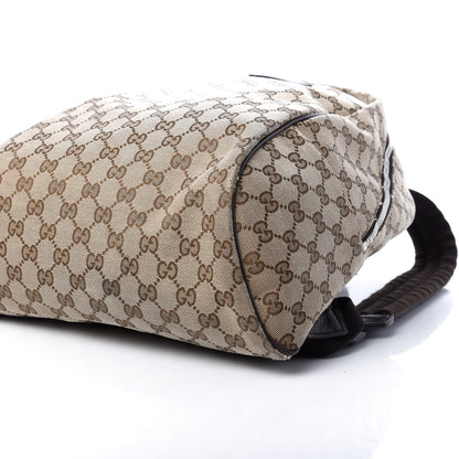 Gucci Monogram Travel Backpack Dark Brown 6 of 13