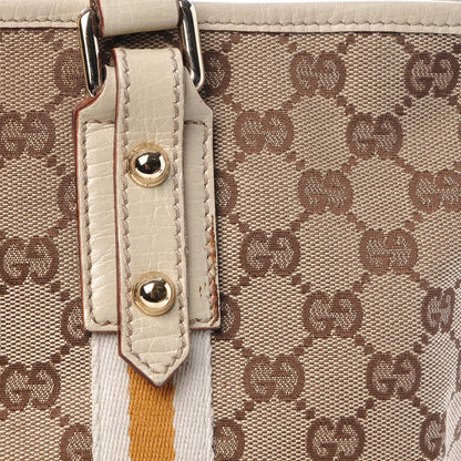 Gucci Monogram Medium Jolicoeur Tote Off White 16 of 18
