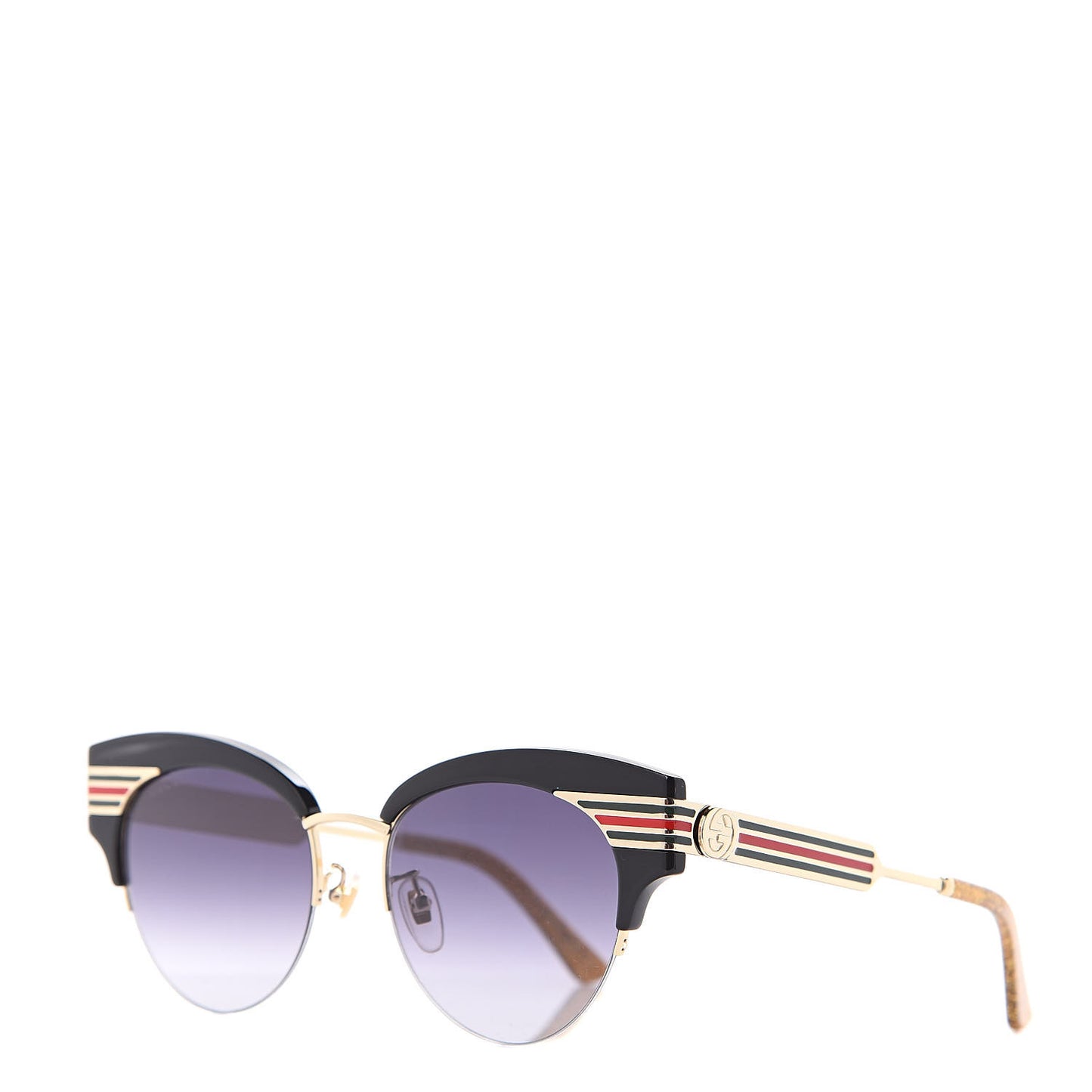 Glitter Cat Eye Sunglasses GG0283S Black
