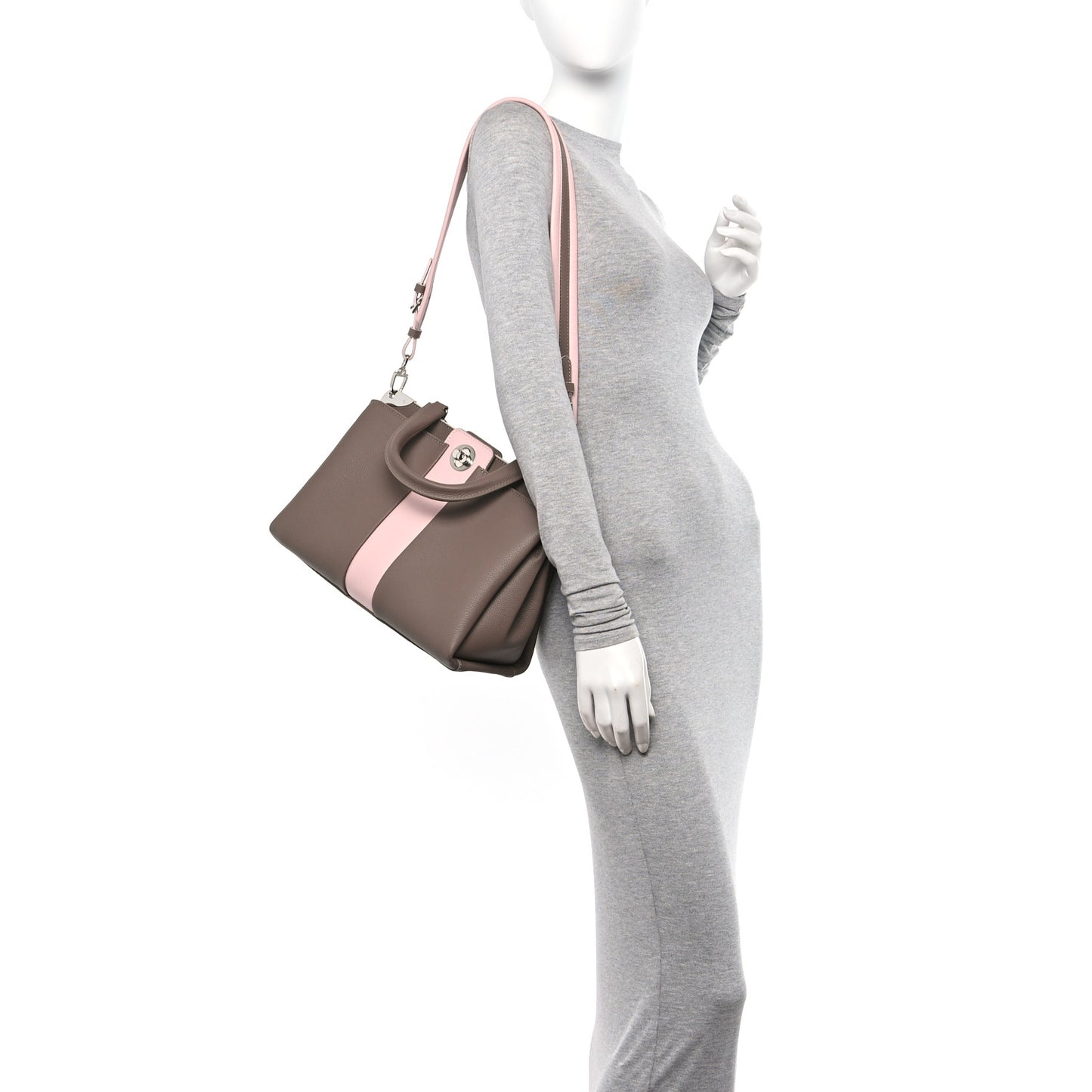 Veau Nuage Calfskin Astrid Taupe Rose