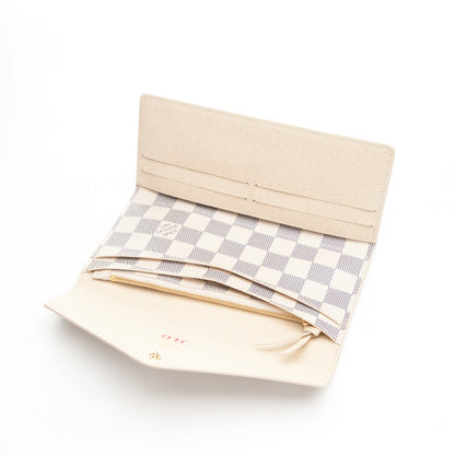 Louis Vuitton Damier Azur Josephine Wallet 5 of 7