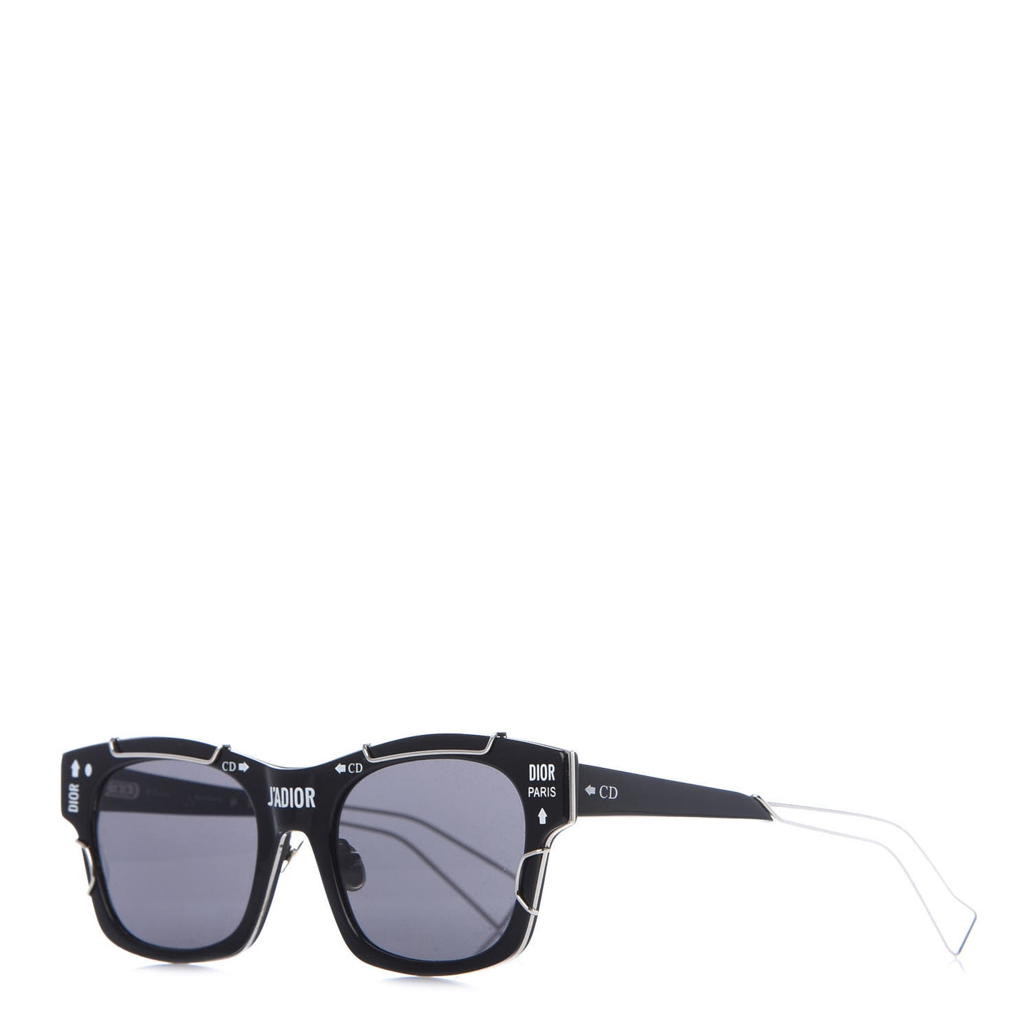 Acetate J'adior Sunglasses Black