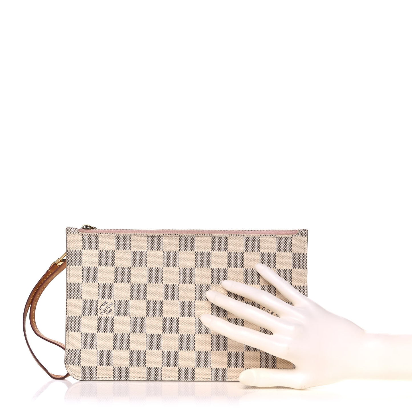 Damier Azur Neverfull MM GM Pochette Rose Ballerine