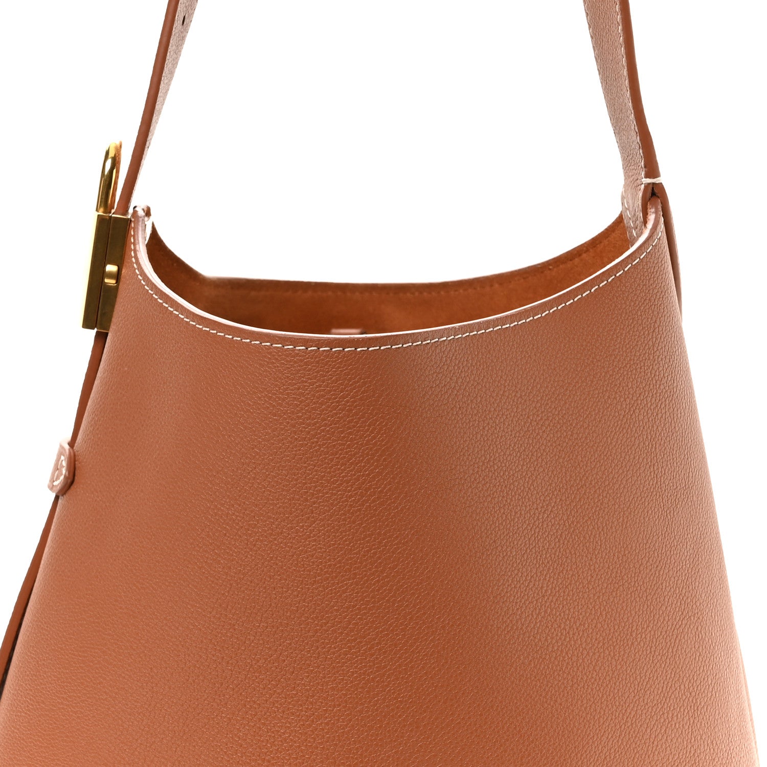 Louis Vuitton Grained Calfskin Low Key Hobo PM Cognac 8 of 11