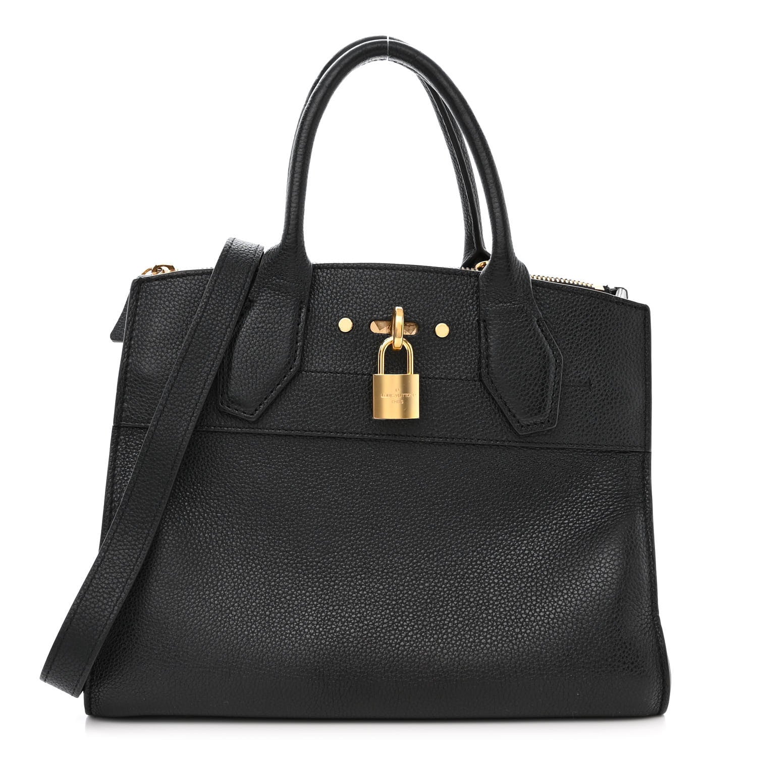 Louis Vuitton Taurillon City Steamer PM Black 1 of 9