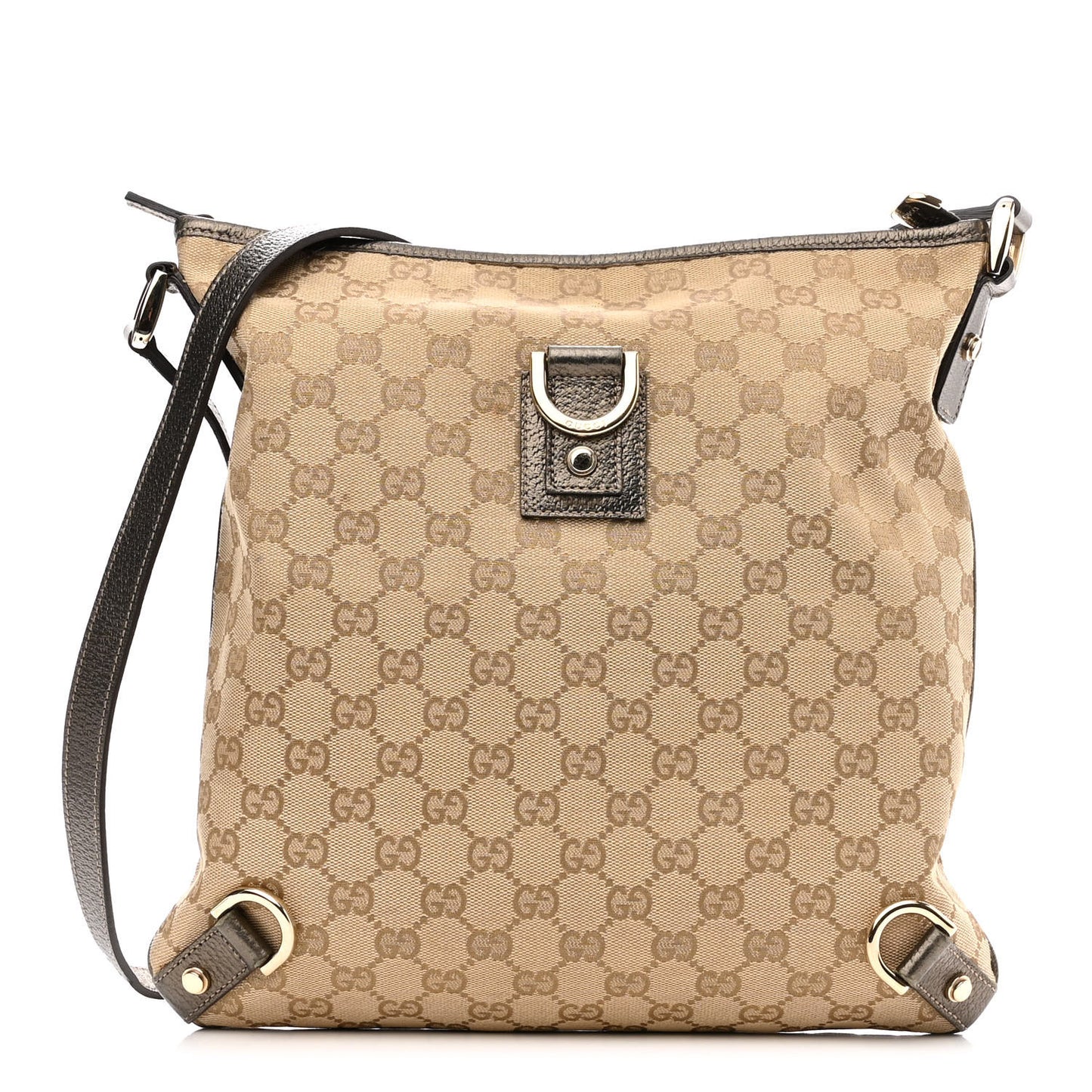 Monogram Abbey Messenger Bag Dark Brown