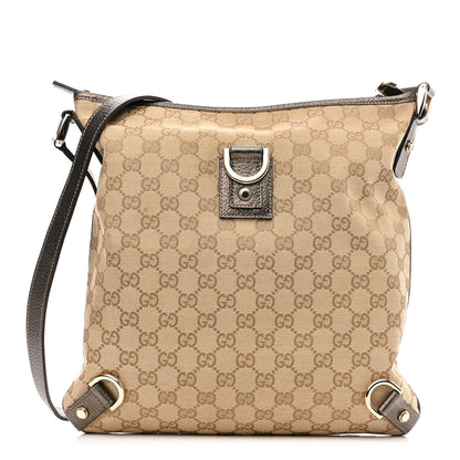 Gucci Monogram Abbey Messenger Bag Dark Brown 1 of 13