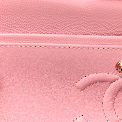 Chanel Caviar Quilted Small Double Flap Pink 8 of 11