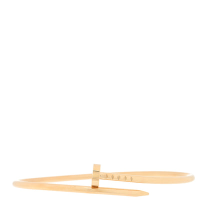 Cartier 18K Yellow Gold Small Juste Un Clou Bracelet 17 1 of 4