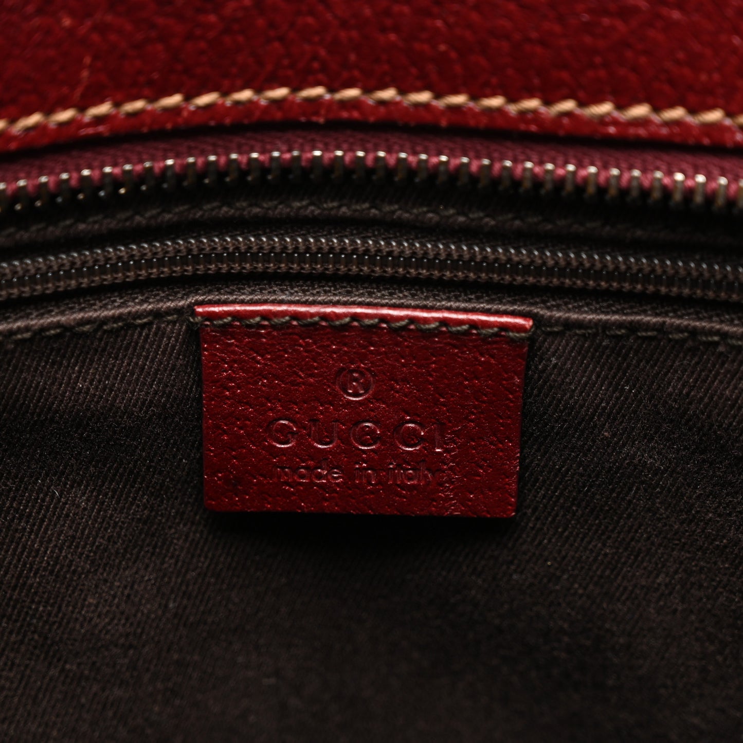 Monogram Shoulder Bag Red