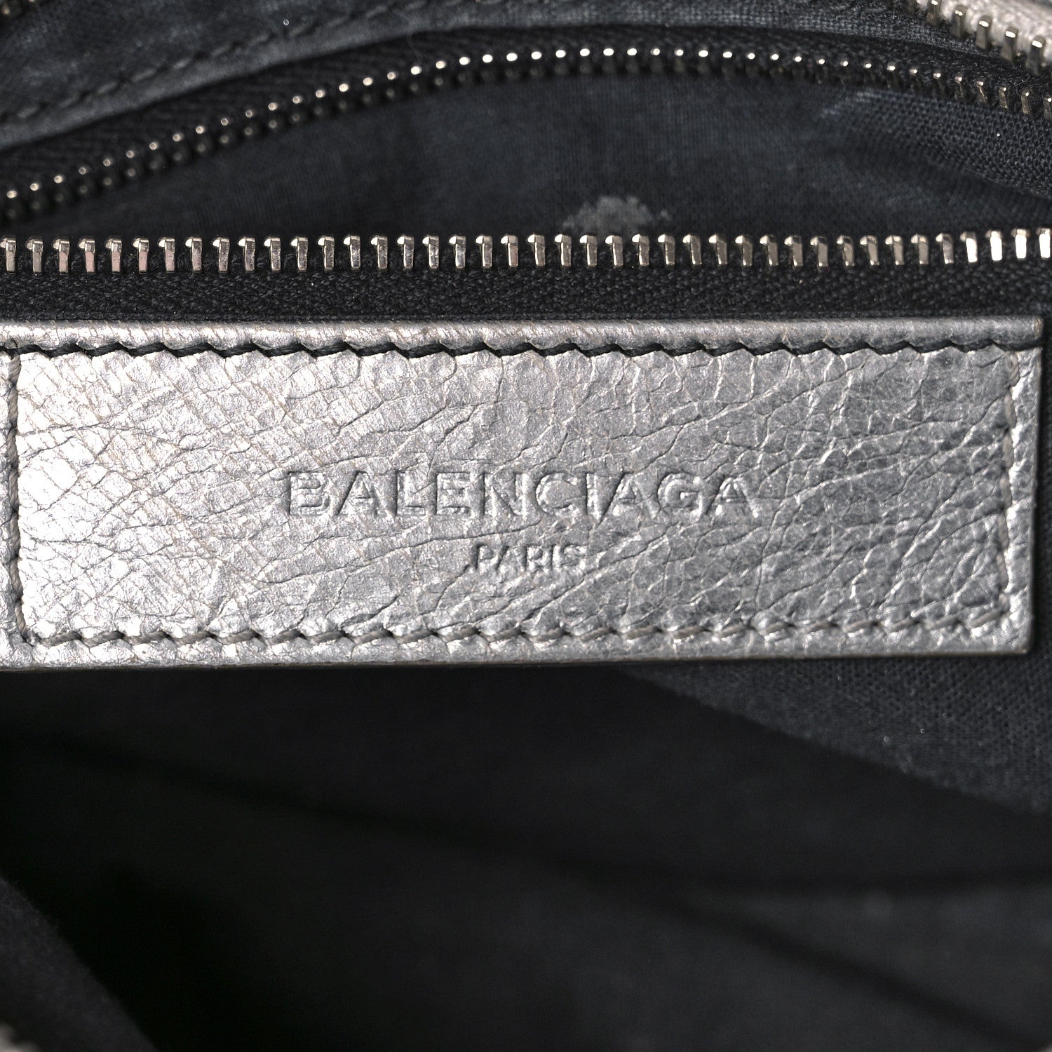 Balenciaga Metallic Agneau Giant 12 Silver Hardware City Gris Aluminum 12 of 15