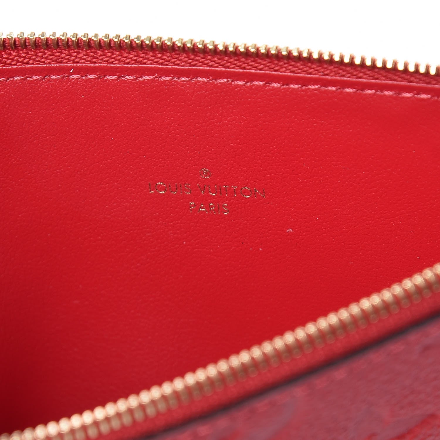 Louis Vuitton Empreinte Felicie Chain Wallet Zippered Insert Cherry 7 of 7