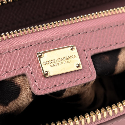 Dolce & Gabbana Dauphine Stampa Shopping Tote Pink 8 of 8
