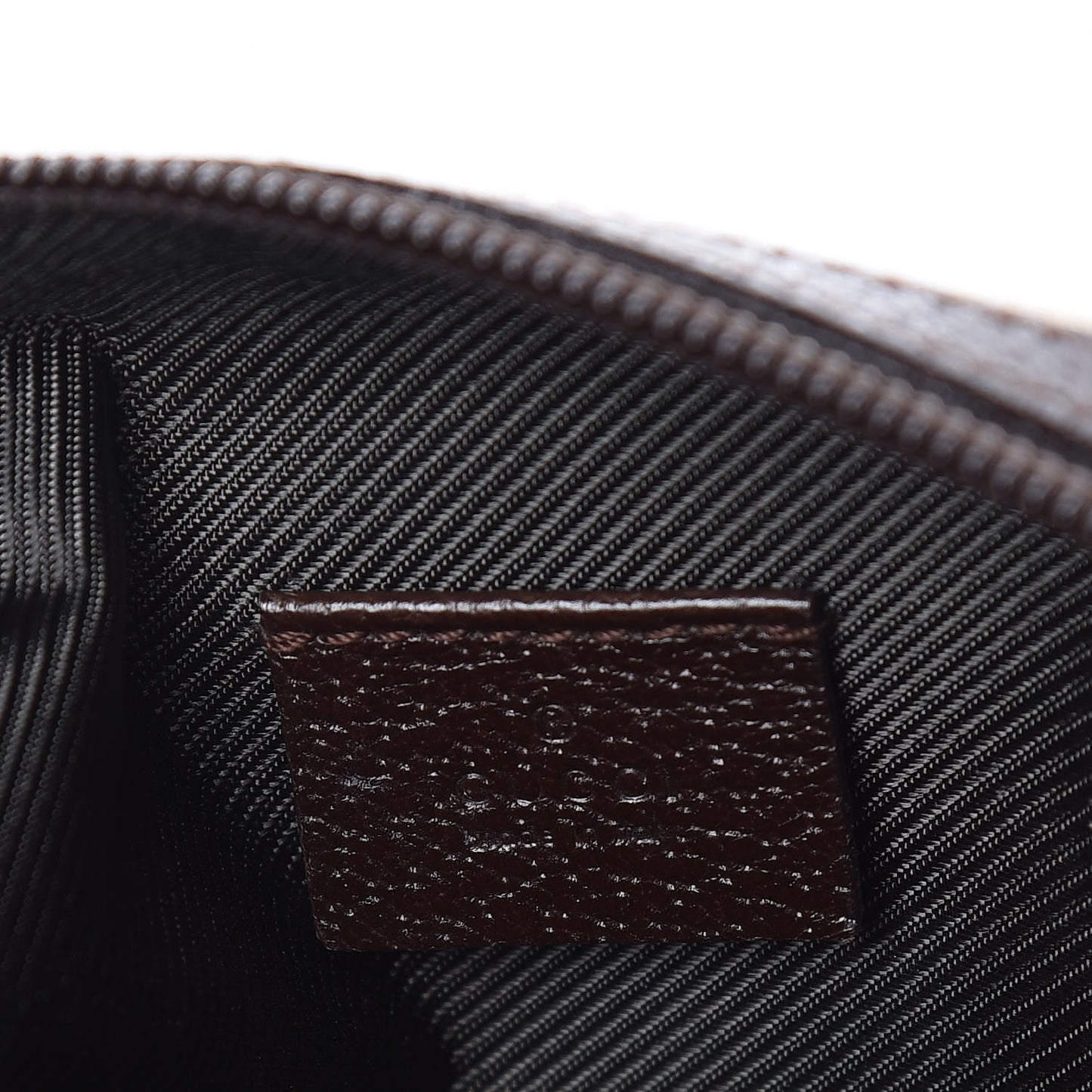 Monogram Large Cosmetic Case Brown