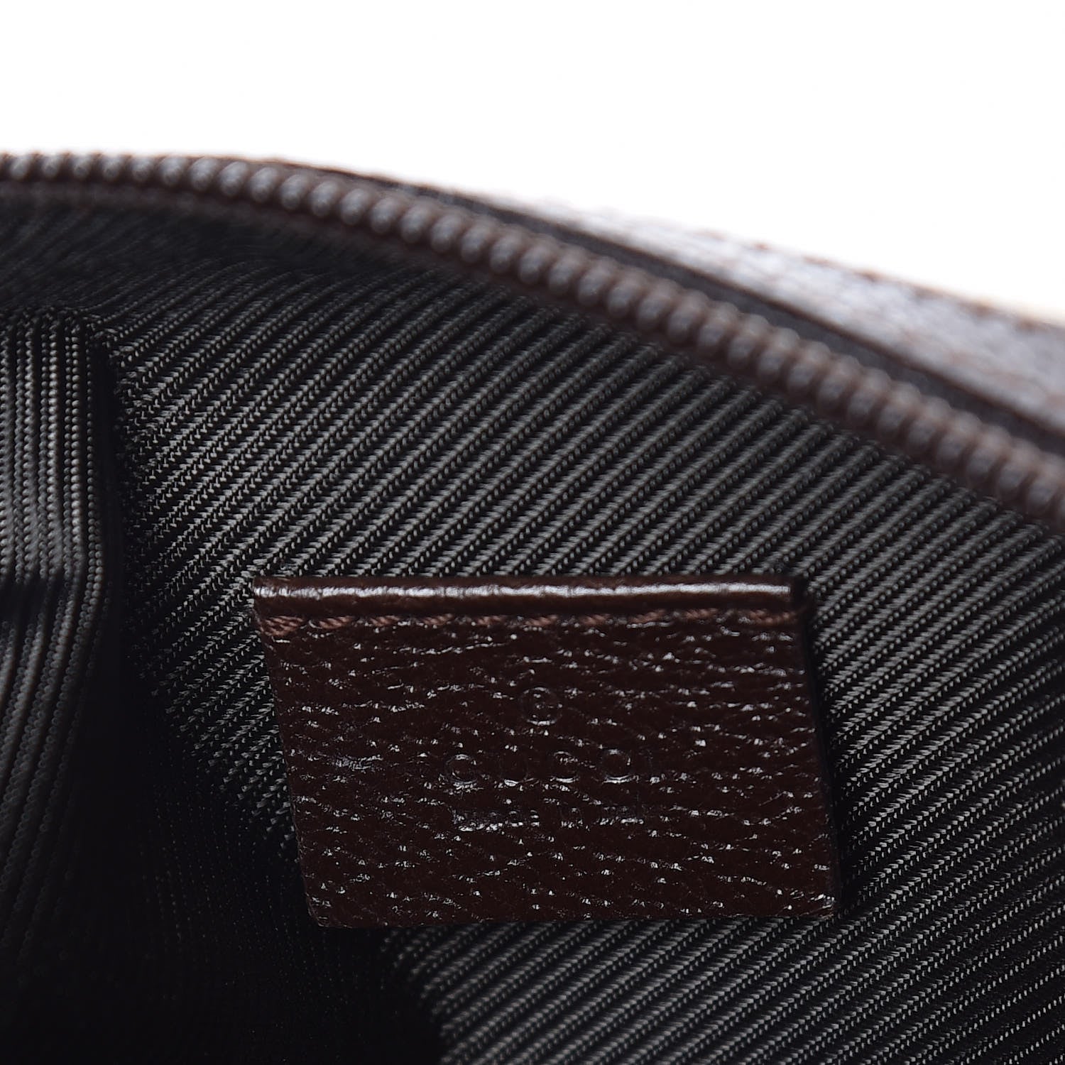 Gucci Monogram Large Cosmetic Case Brown 6 of 9