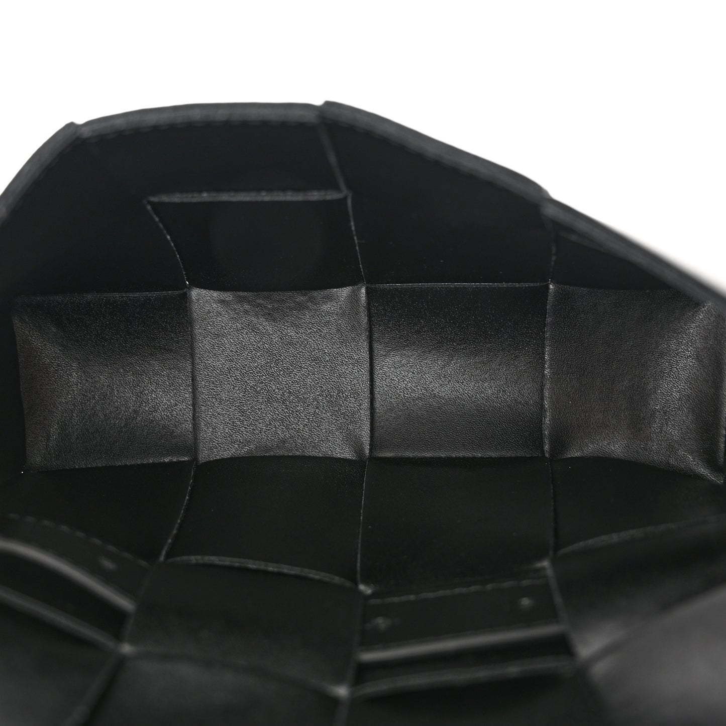 Nappa Maxi Intreccio The Belt Cassette Bag Black