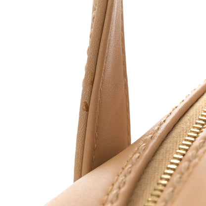 Chanel Calfskin Wild Stitch Top Handle Bag Beige 20 of 20