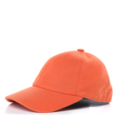 Hermes Cotton Cap 55 Orange 1 of 5