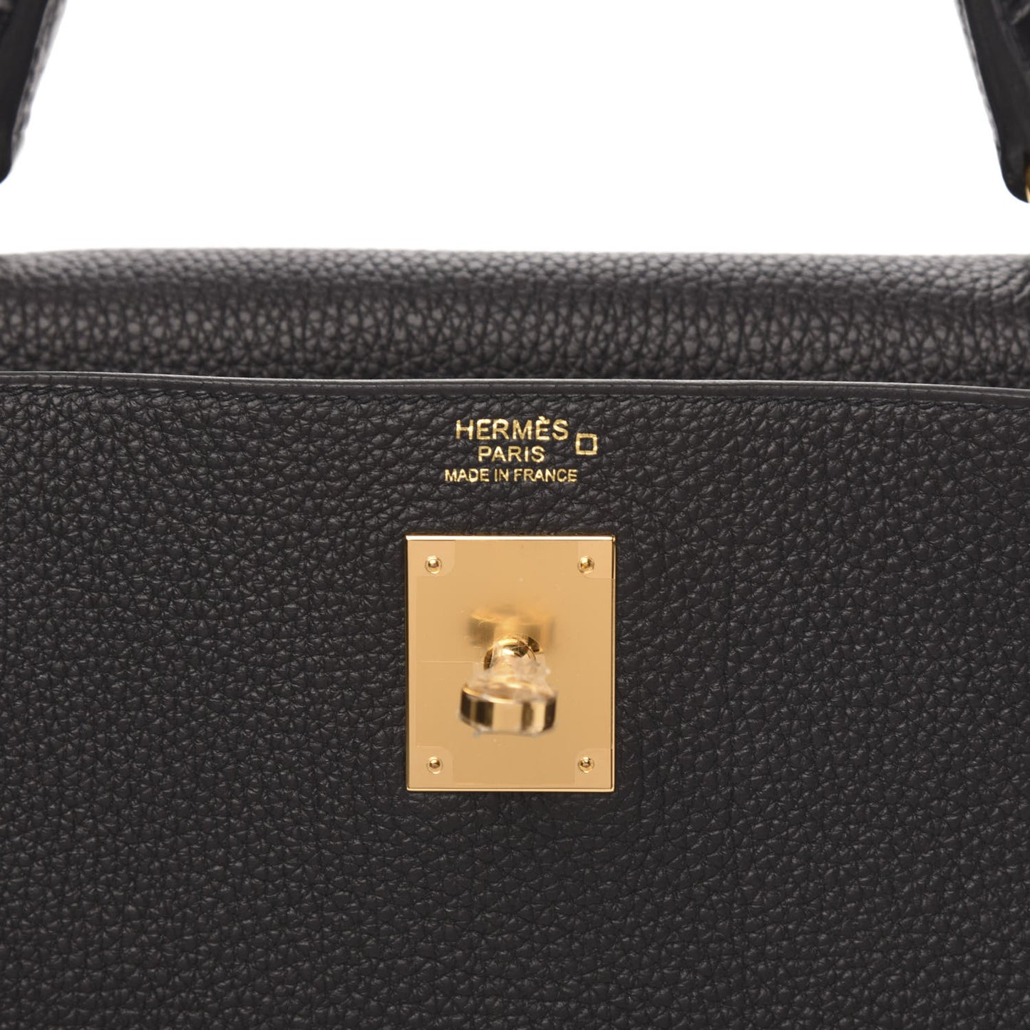 Togo Matte Alligator Kelly Retourne Touch 32 Black
