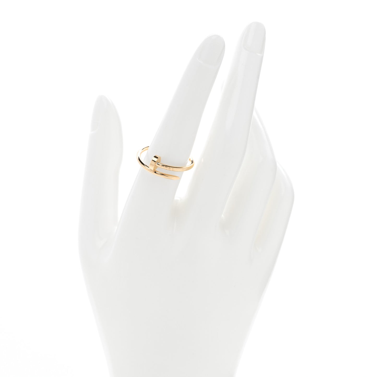 18K Yellow Gold Small Juste Un Clou Ring 57 8
