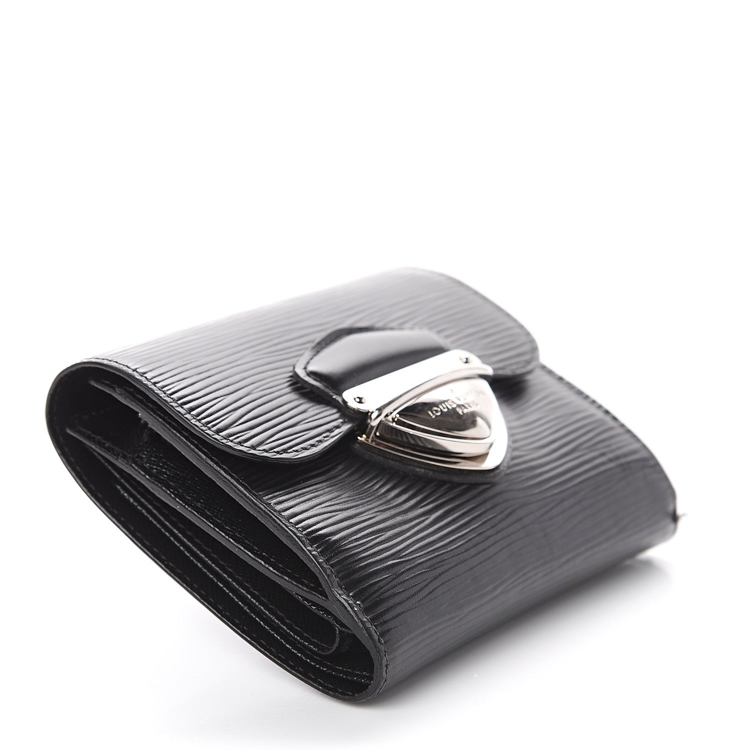 Louis Vuitton Epi Joey Wallet Black 3 of 6