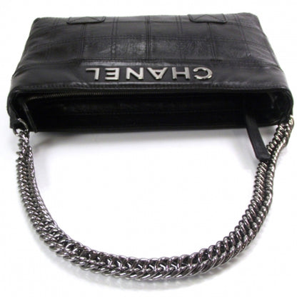 Chanel Leather Lax Pochette Black 5 of 10