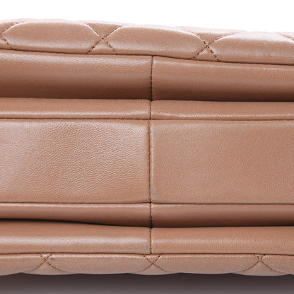Chanel Lambskin Quilted Small Trendy CC Flap Dual Handle Bag Camel 14 of 20