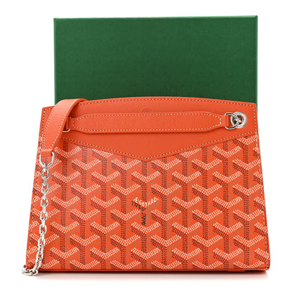 Goyard Goyardine Mini Rouette Structure Orange 10 of 10