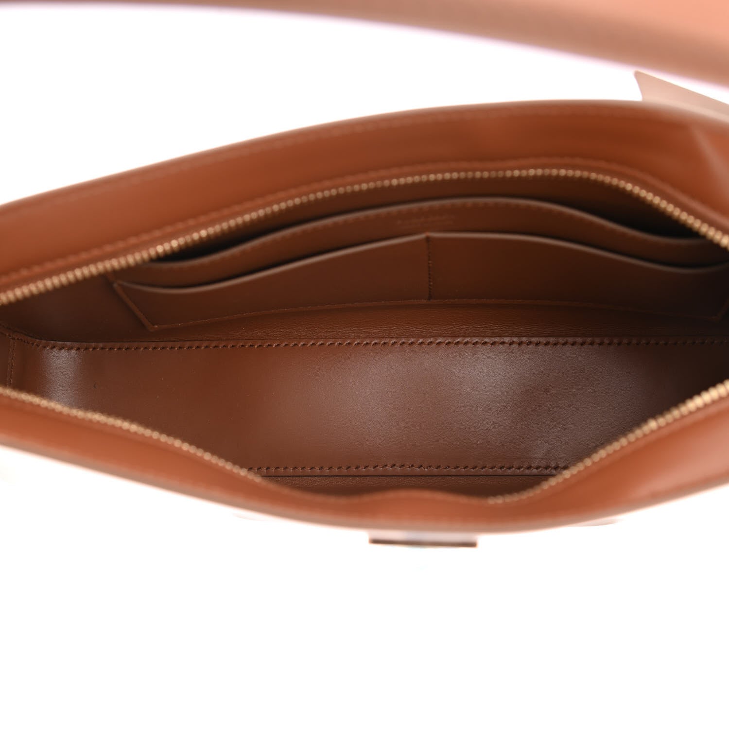 Burberry Smooth Calfskin TB Shoulder Bag Warm Tan 5 of 9