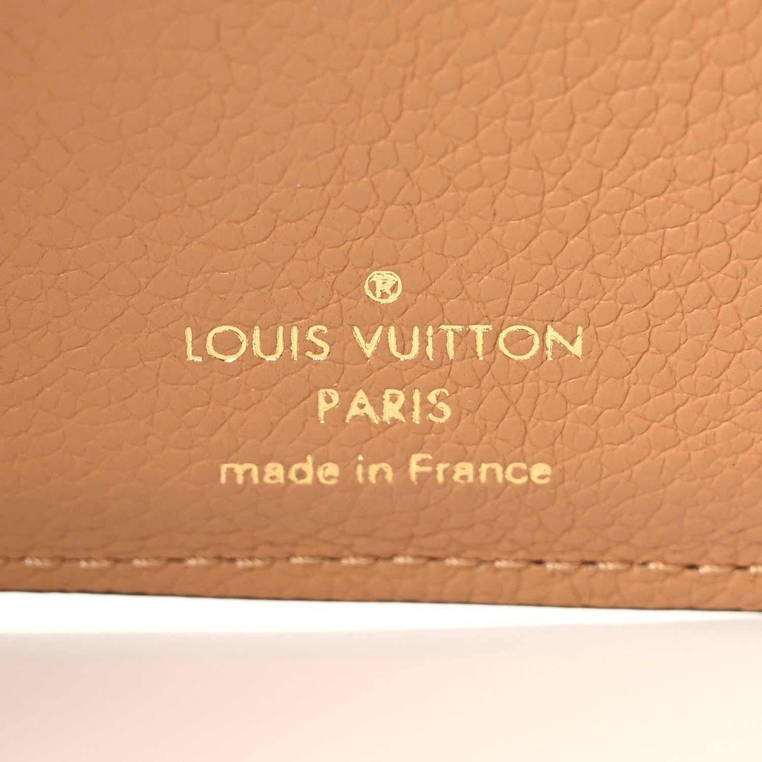 Louis Vuitton Empreinte Monogram Giant Victorine Wallet Arizona Creme 6 of 7