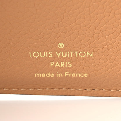 Louis Vuitton Empreinte Monogram Giant Victorine Wallet Arizona Creme 6 of 7