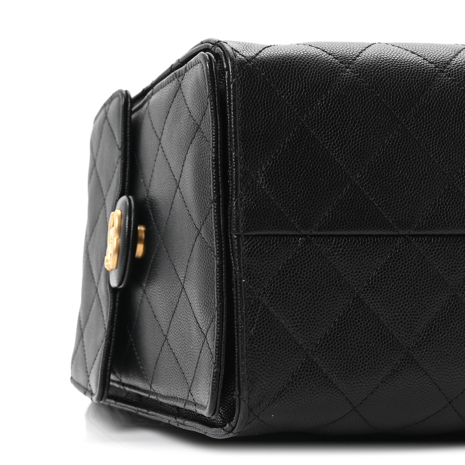 Chanel Caviar Quilted Medium Chanel 25 Handbag Black 10 of 11