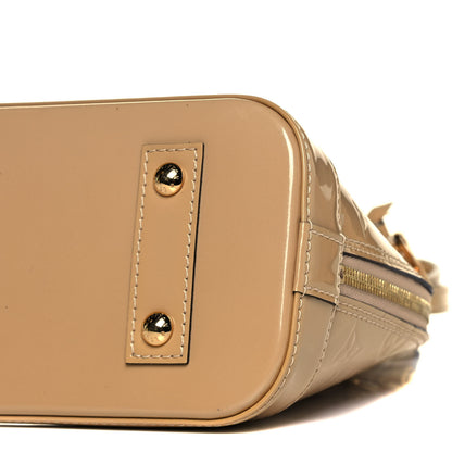 Louis Vuitton Vernis Alma BB Noisette 8 of 8