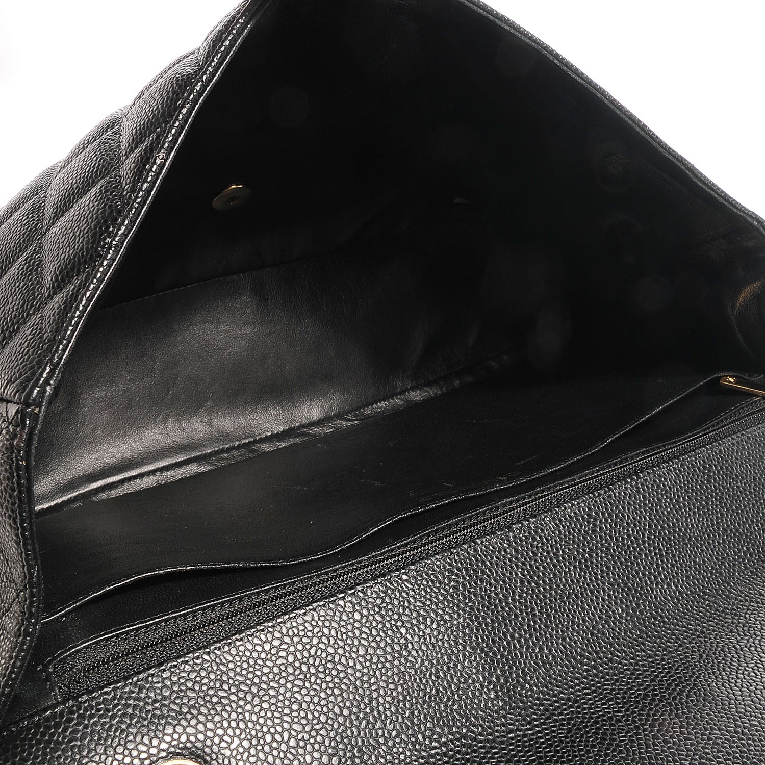 Chanel Caviar Maxi Single Flap Black 5 of 10
