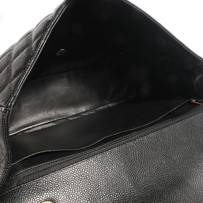 Chanel Caviar Maxi Single Flap Black 5 of 10