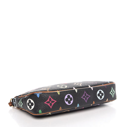 Louis Vuitton Monogram Multicolor Pochette Accessories Black 4 of 11