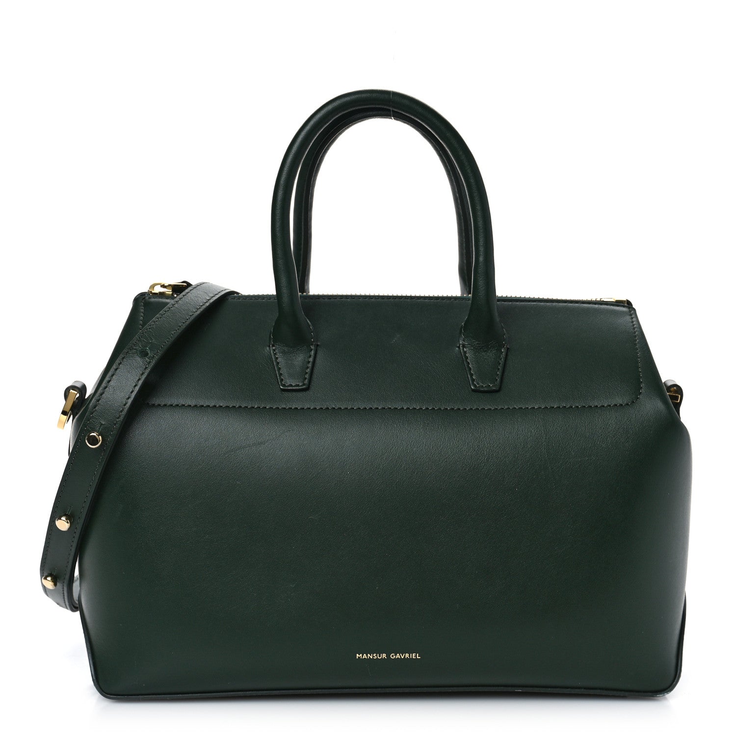 Mansur Gavriel Calfskin Mini Travel Crossbody Bag Moss 1 of 8