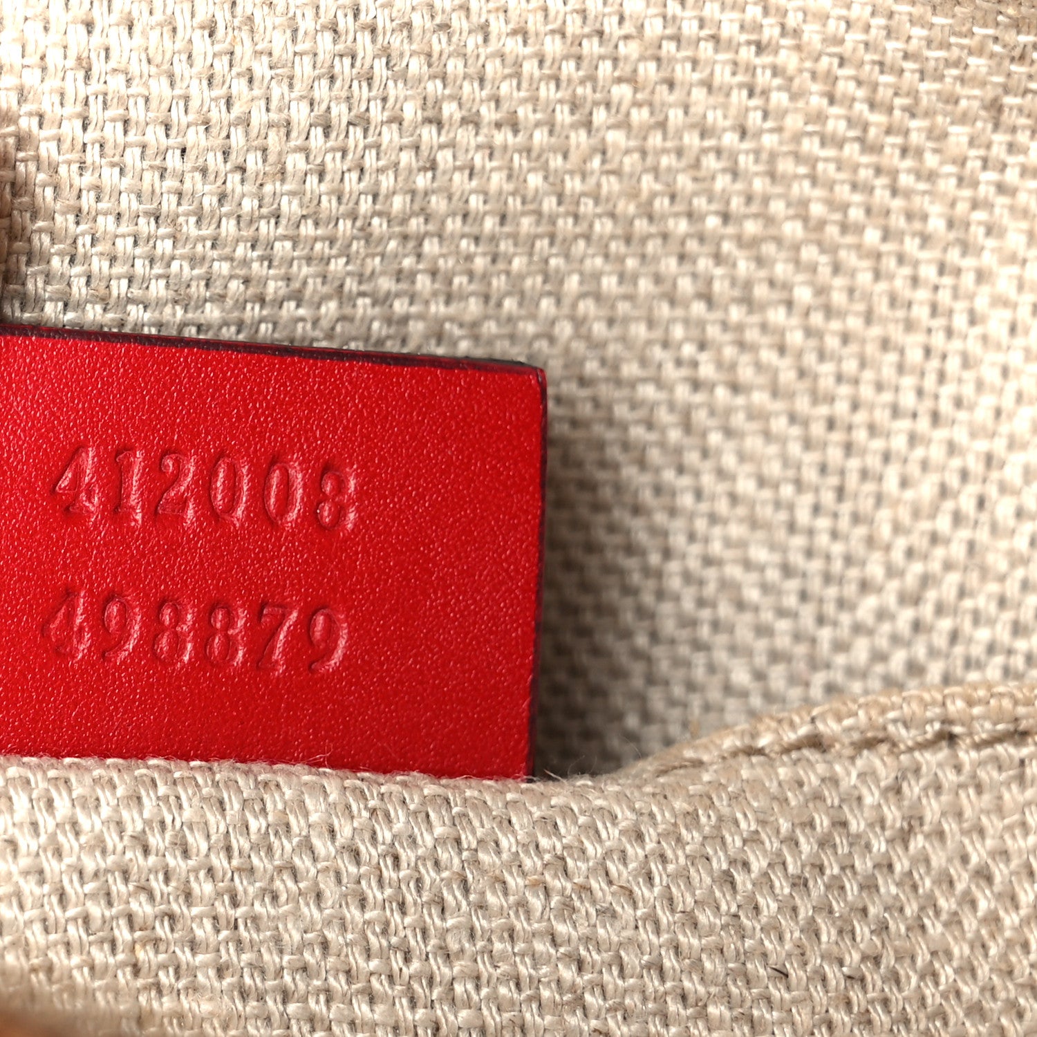 Gucci Calfskin Web Small Webby Bee Shoulder Bag Red 1822527