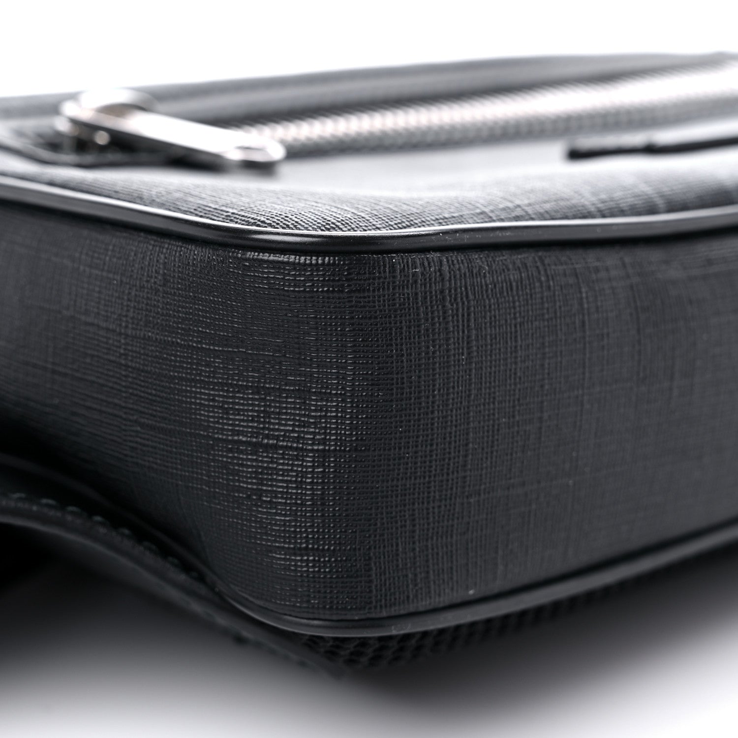 Gucci Soft GG Supreme Monogram Web Belt Bag Black Grey 8 of 9