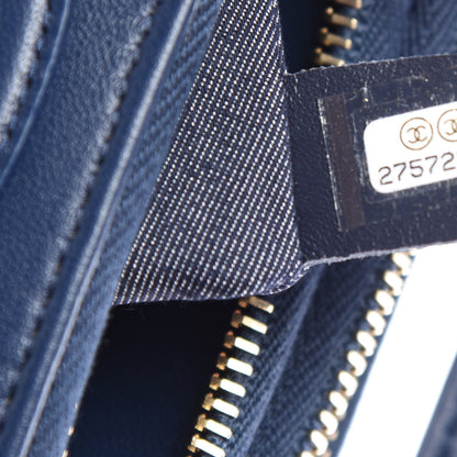 Chanel Lambskin CC Mania Waist Belt Bag Blue 8 of 10