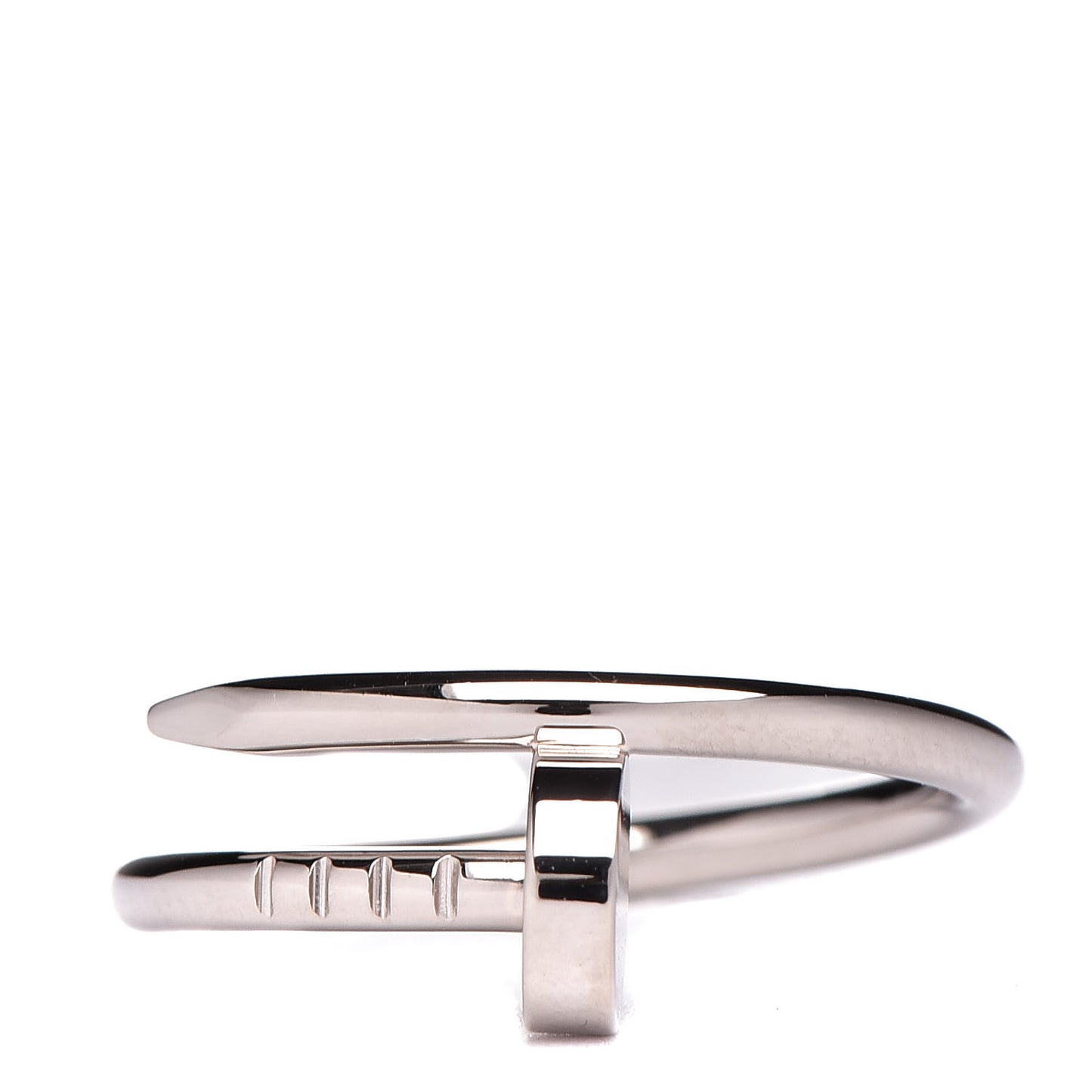 18K White Gold Small Juste Un Clou Ring 49 4.75