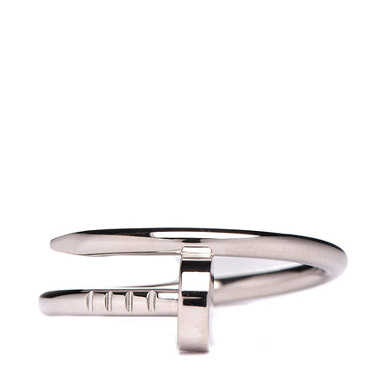 Cartier 18K White Gold Small Juste Un Clou Ring 49 4.75 1 of 7