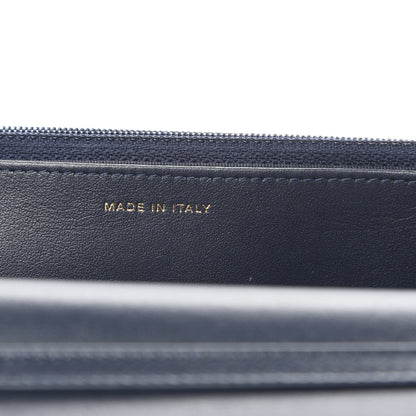 Chanel Aged Calfskin Quilted Reissue Wallet On Chain WOC Navy Blue 7 of 14