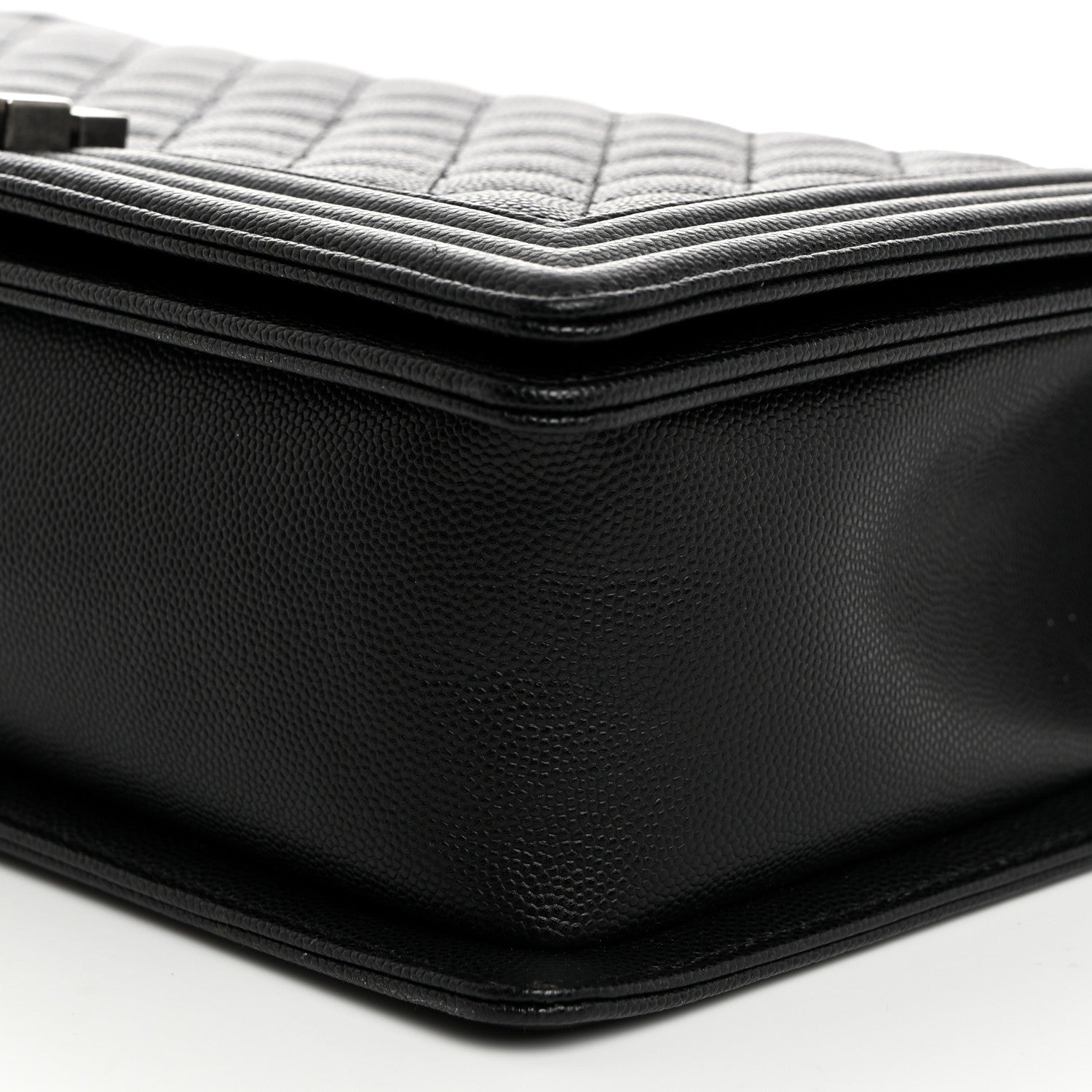 Chanel Caviar Quilted New Medium Boy Flap Black 10 of 10