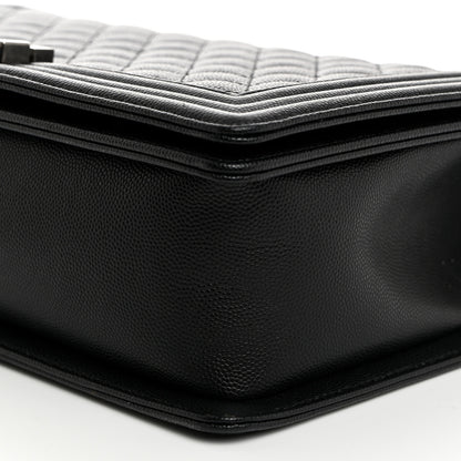 Chanel Caviar Quilted New Medium Boy Flap Black 10 of 10
