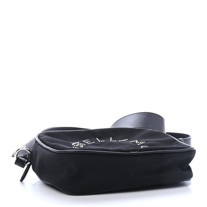 Stella McCartney Nylon Eco Alter Nappa Studded Logo Camera Bag Black 3 of 4