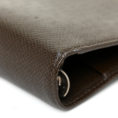 Louis Vuitton Taiga Medium Ring Agenda Cover Acajou 8 of 10