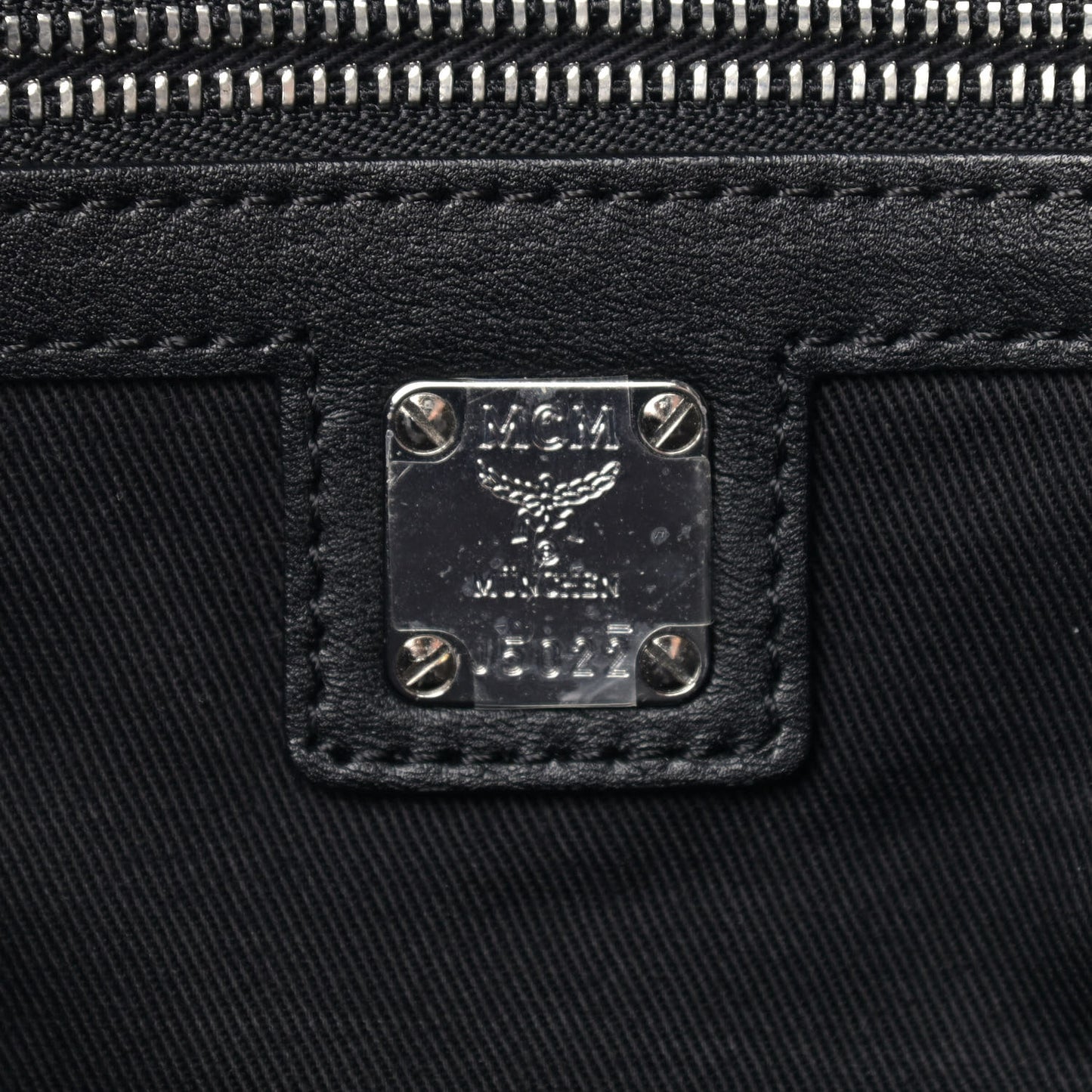 Calfskin Ottomar Monogram Medium Klara Shopper Tote Black