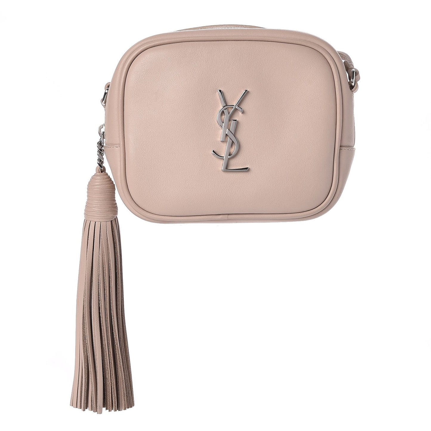 Nappa Monogram Blogger Bag Nude Powder